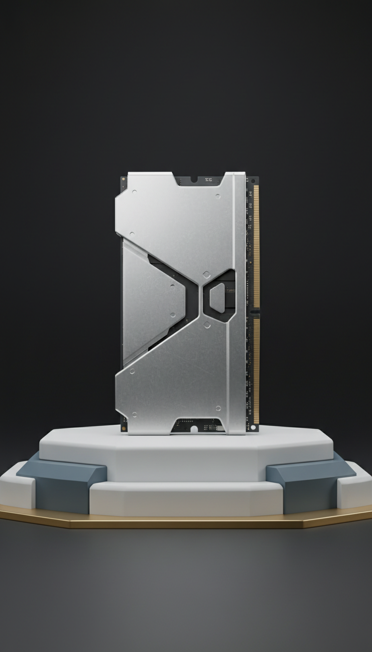 DDR4 Platinum Silver RAM Module